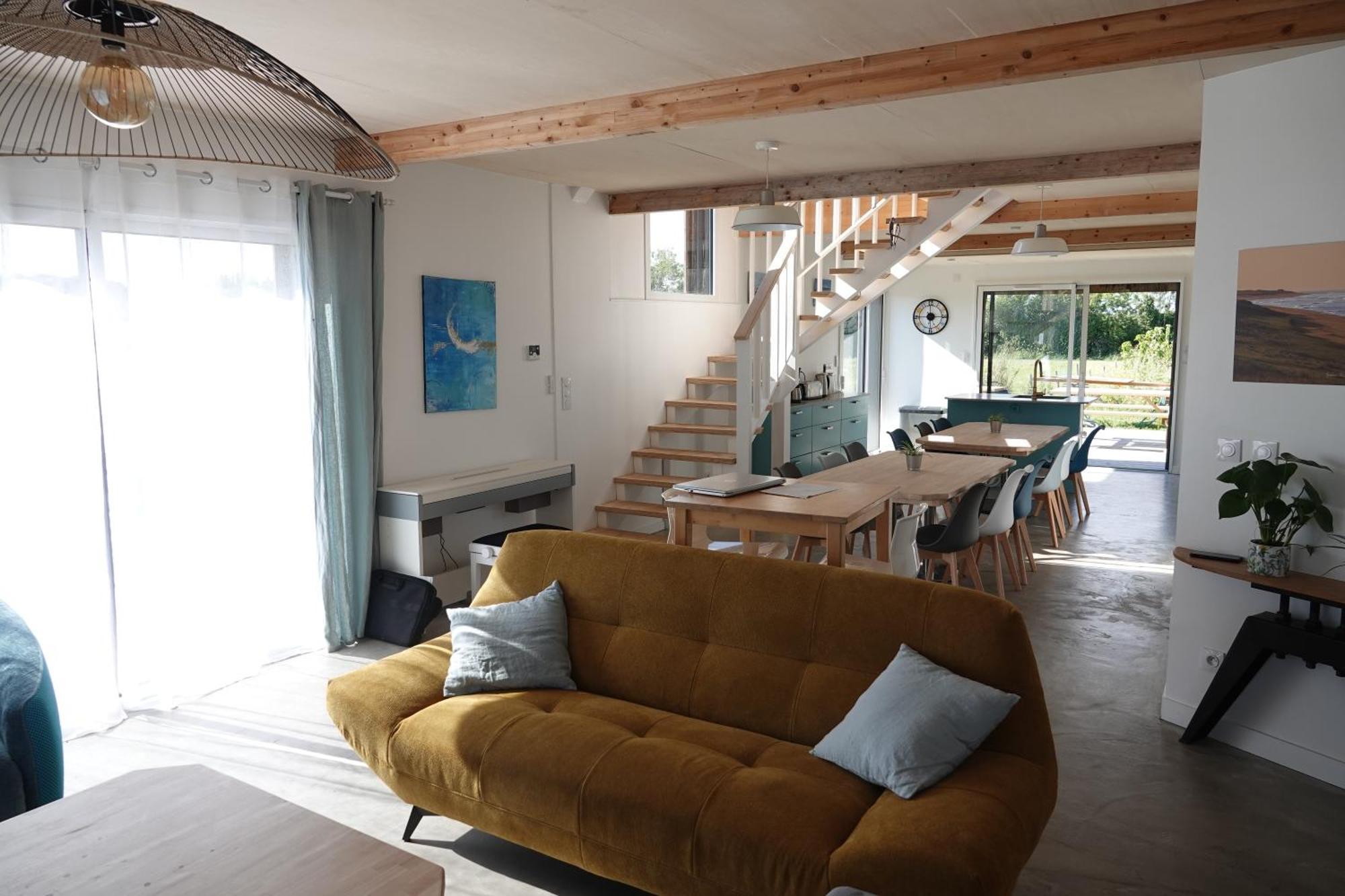 Maison Bois, Les Conches 10 Pers Longeville-sur-Mer Exterior foto